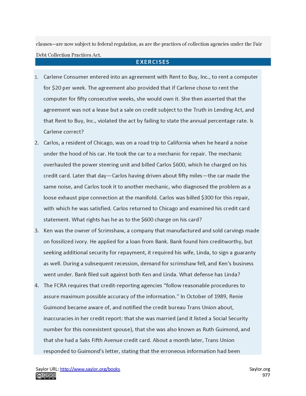 Business Law and the Legal Environment - Page 977